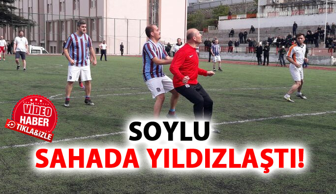 Bakan Soylu vurdu gol oldu