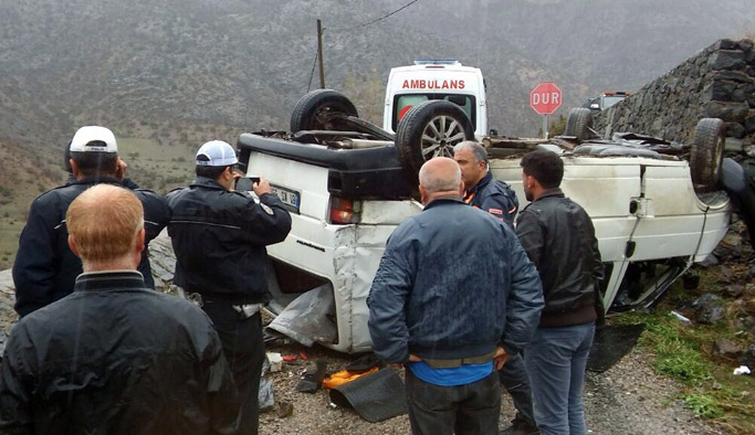 Trabzon yolunda kaza: Yaralılar var