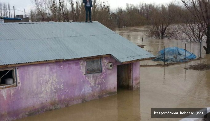 Sel ve taşkınlardan 40 ev zarar gördü