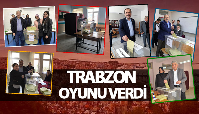 Trabzon oyunu kullandı