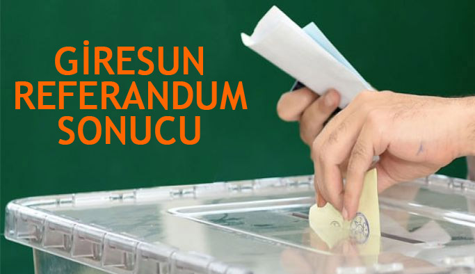 Giresun Referandum Sonuçları