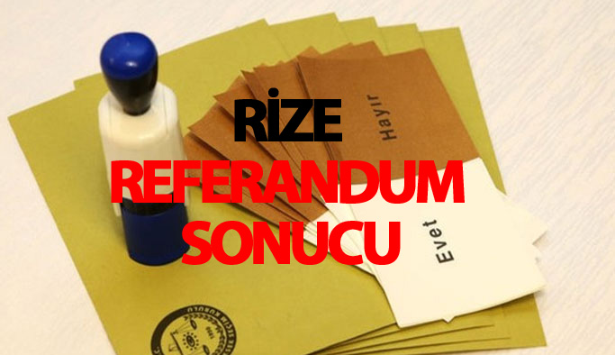 Rize referandum sonucu