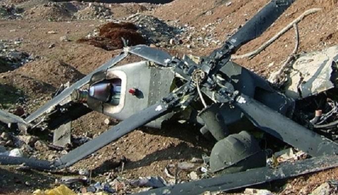 Yemen'de helikopter faciası