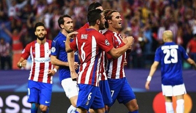 Atletico Madrid Leicester City'i devirdi