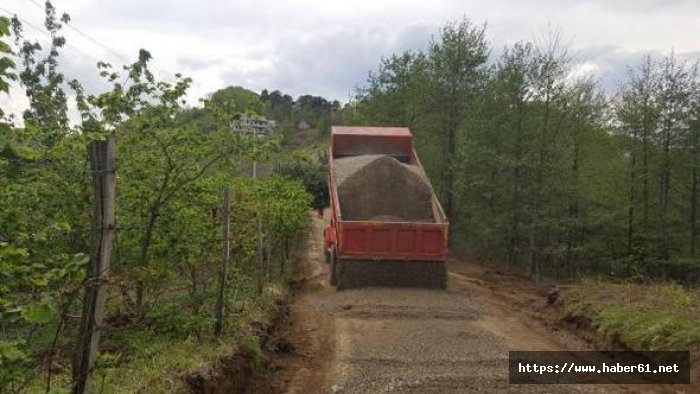 Akçaabat Belediye'sinde  çalışmaya devam