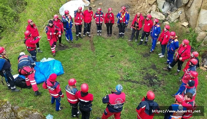 Rize'de UMKE eğitimi