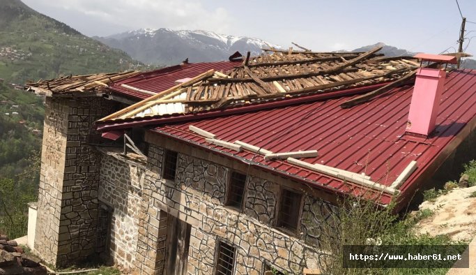 Trabzon'da fırtına ölüme neden oldu