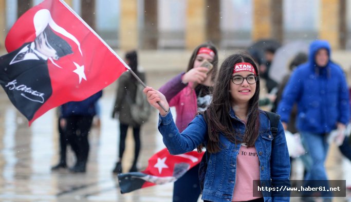 Anıtkabir'de 23 Nisan coşkusu