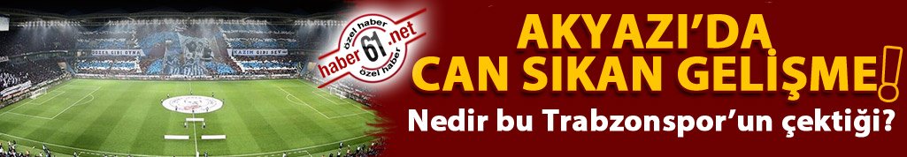 Akyazı Stadı'nda büyük şok!