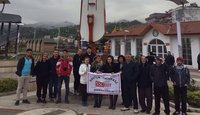  Giresun’a yılın ilk turist kafilesi geldi