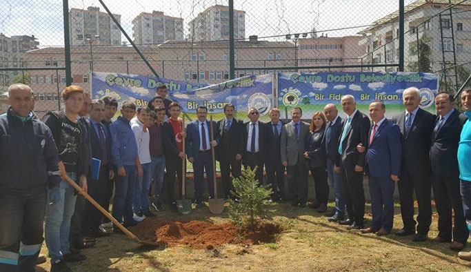 Trabzon'da 'Bir Fidan Bir insan' kampanyası