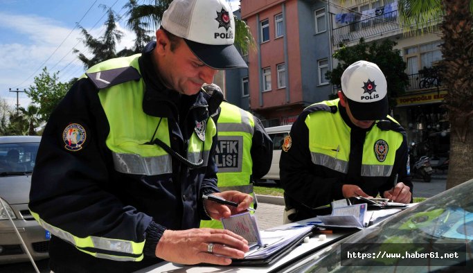 Ordu'da 593 araç trafikten men edildi