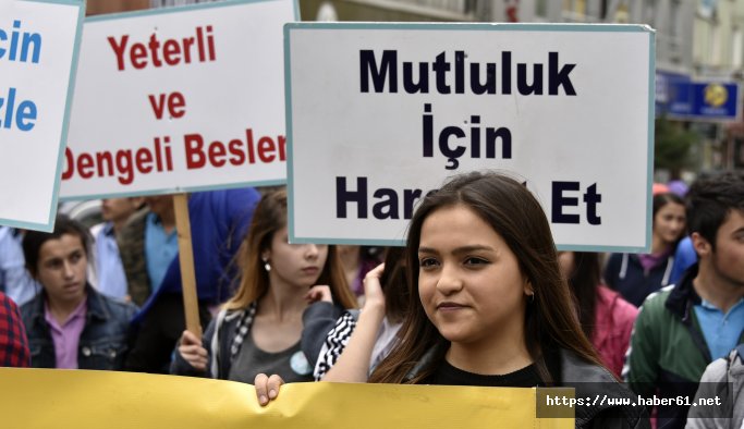 Gümüşhane’de sağlık için hareket et yürüyüşü