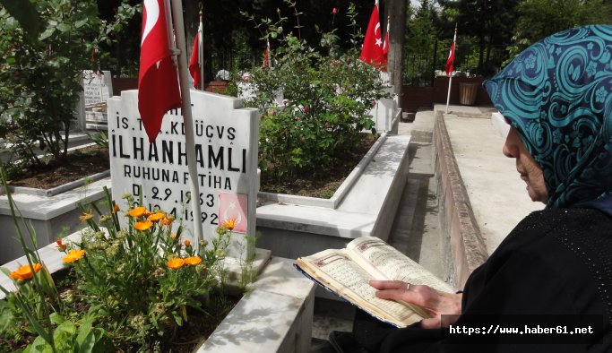 Bedriye Anne oğlunun yanına gitti.