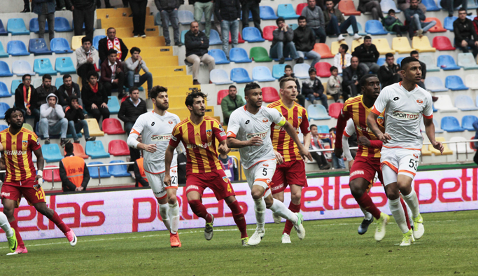 Kayserispor Adanaspor ile berabere: Garantiledi