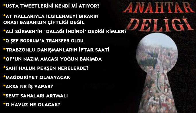 Anahtar Deliği 07.06.2017