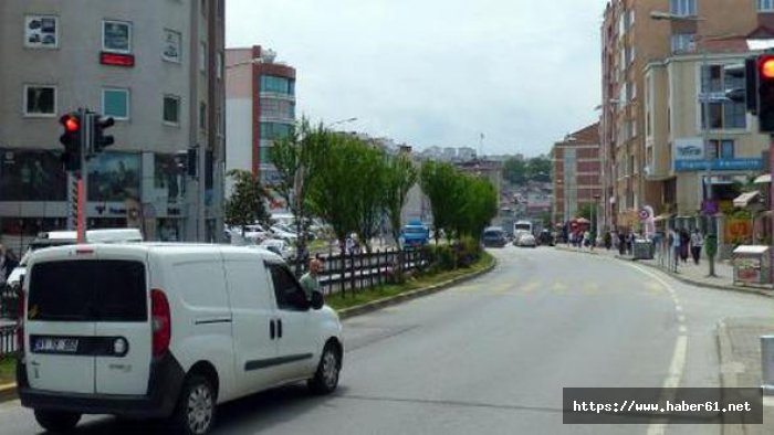 Trabzon'da sinyalizasyon ve kavşak çalışmaları sürüyor