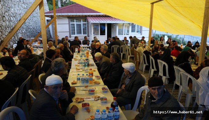 Ordu'da Şehit ailesinden protokole iftar