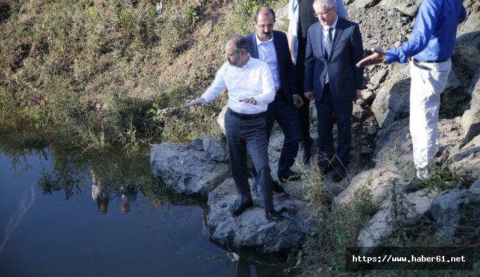 Bakan Kılıç sel bölgesinde