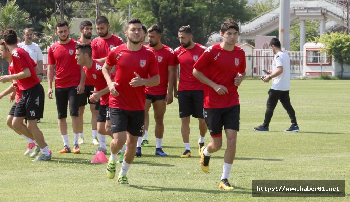 Samsunspor'da çalışmalara devam