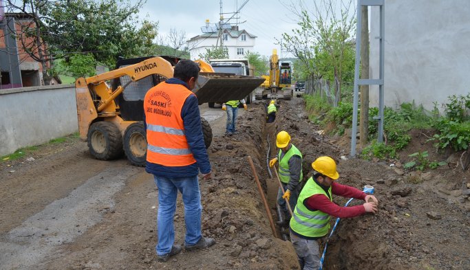 Bafra ve 19 Mayıs’ın su sorunu çözülüyor