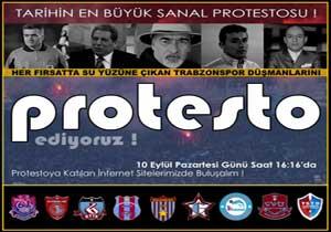 TS Taraftarlarından Protesto