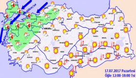 Trabzon'da hava nasıl olacak? 17.07.2017