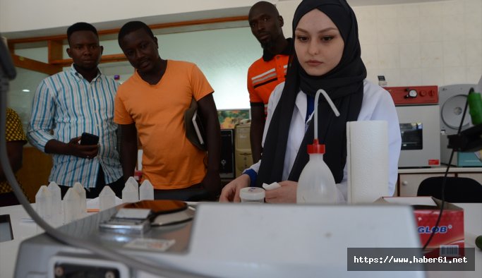 Afrikalı arıcılar, işin püf noktalarını Karadeniz'de öğreniyor