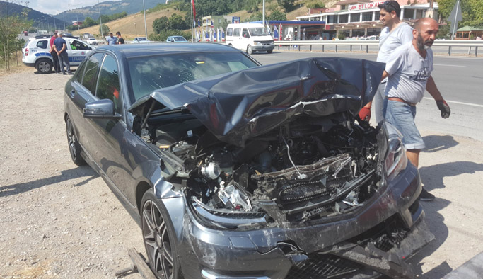 Samsun'da meydana gelen trafik kazasında 7 kişi yaralandı. 29 Temmuz 2017