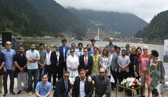 Yoga festivali Uzungöl'de tanıtıldı