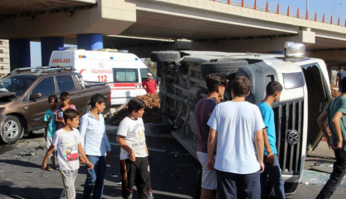 Trafik kazası: 9 yaralı