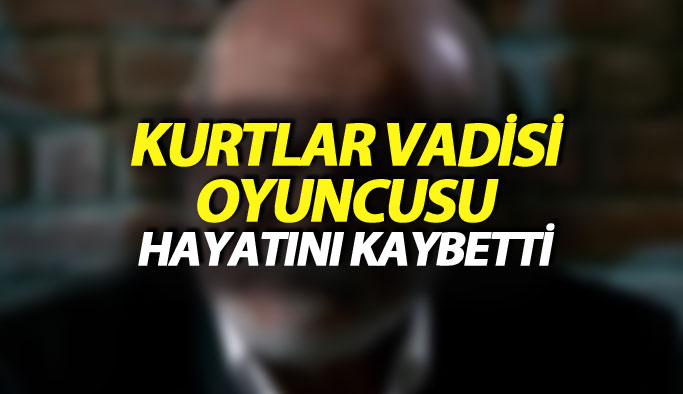 Yeşilçam efsanesi Kurtlar Vadisi oyuncusu hayatını kaybetti