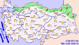 Trabzon'da hava nasıl olacak? 15.08.2017