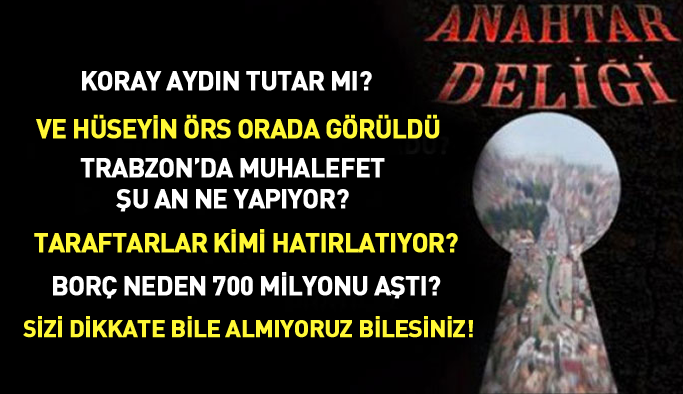 Anahtar Deliği 23.08.2017