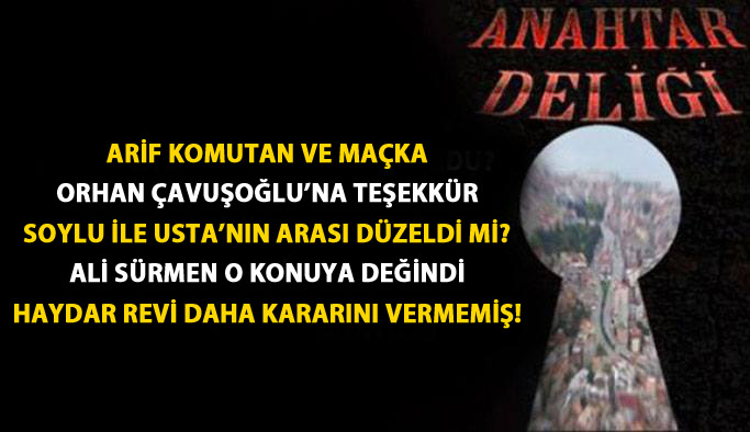 Anahtar Deliği 03.09.2017