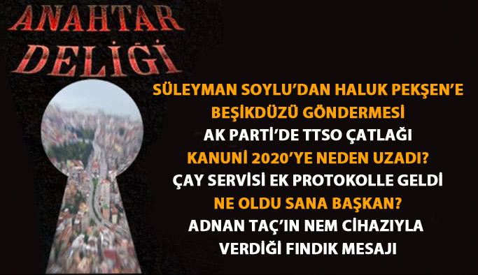 12.09.2017 Anahtar Deliği