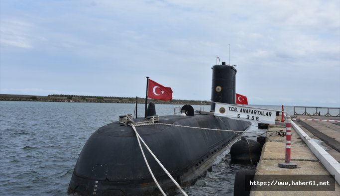 TCG Anafartalar Denizaltısı, Trabzon'da