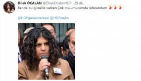 Dilek Öcalan'ın Twitter hesabı hacklendi