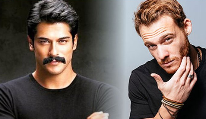 İşte asker Burak Özçivit ve Kerem Bursin!