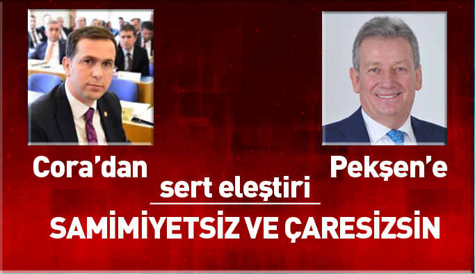 Haluk Pekşen’e  Salih Cora’dan sert eleştiri : Samimiyetsiz ve çaresizsin