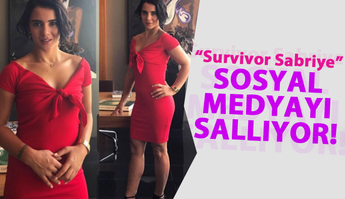 Survivor Sabriye sosyal medyayı sallıyor