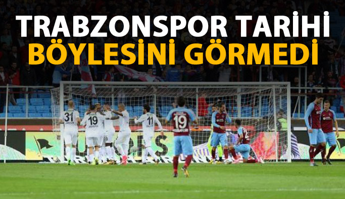 Trabzonspor tarihi böylesini görmedi