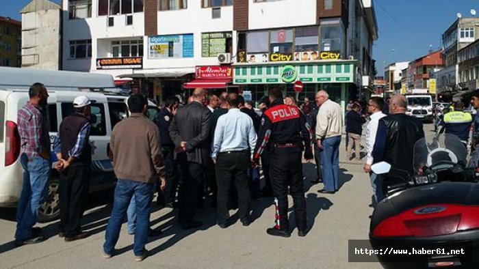 'Yol vermedi' dedi, polise kafa attı!