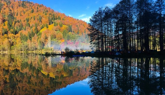 Gümüşhaneli dağcılar kamp kurdu