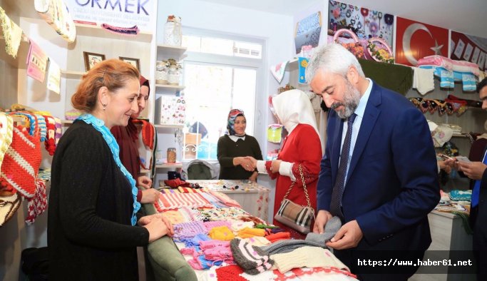 Ordu’da kadınlara özel çarşı açıldı