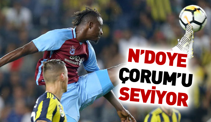 N'Doye Çorumspor'u seviyor