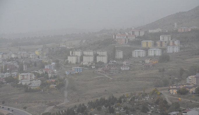 Suriye'den gelen toz bulutu Giresun'a ulaştı