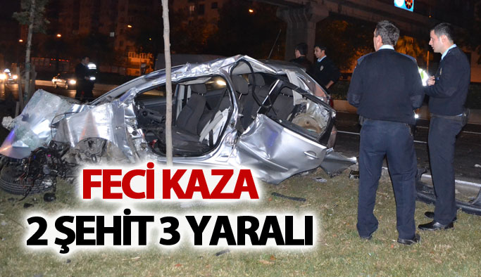 Feci kaza! 2 polis şehit , 3 polis ağır yaralı...