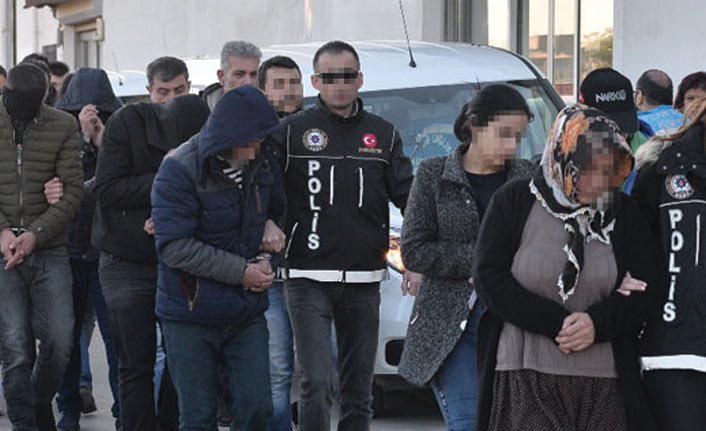 Adana'da uyuşturucu operasyonu: 18 gözaltı