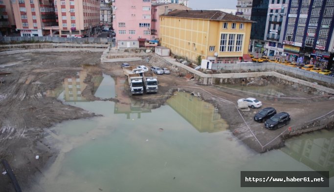 Rize Meydan Projesi'ne bir türlü başlanılamadı 